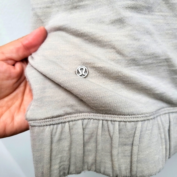 Lululemon sweater Harmonious HoodieHeathered Buff / Silver Spoon - Picture 4 of 14